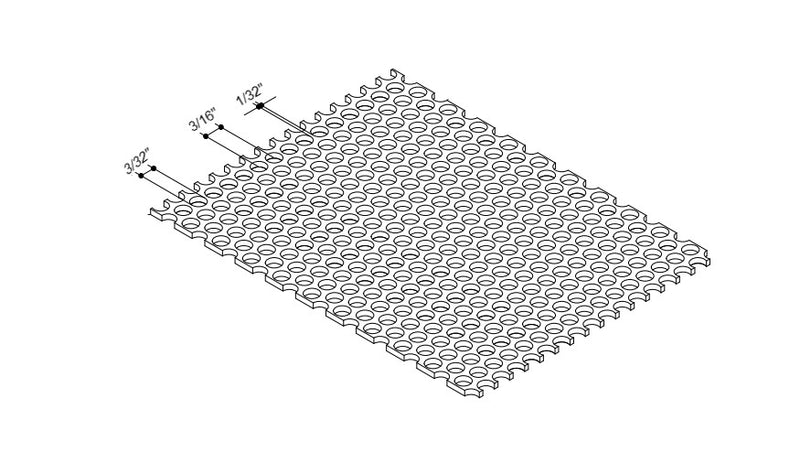 Galvanized Steel Perforated Panel