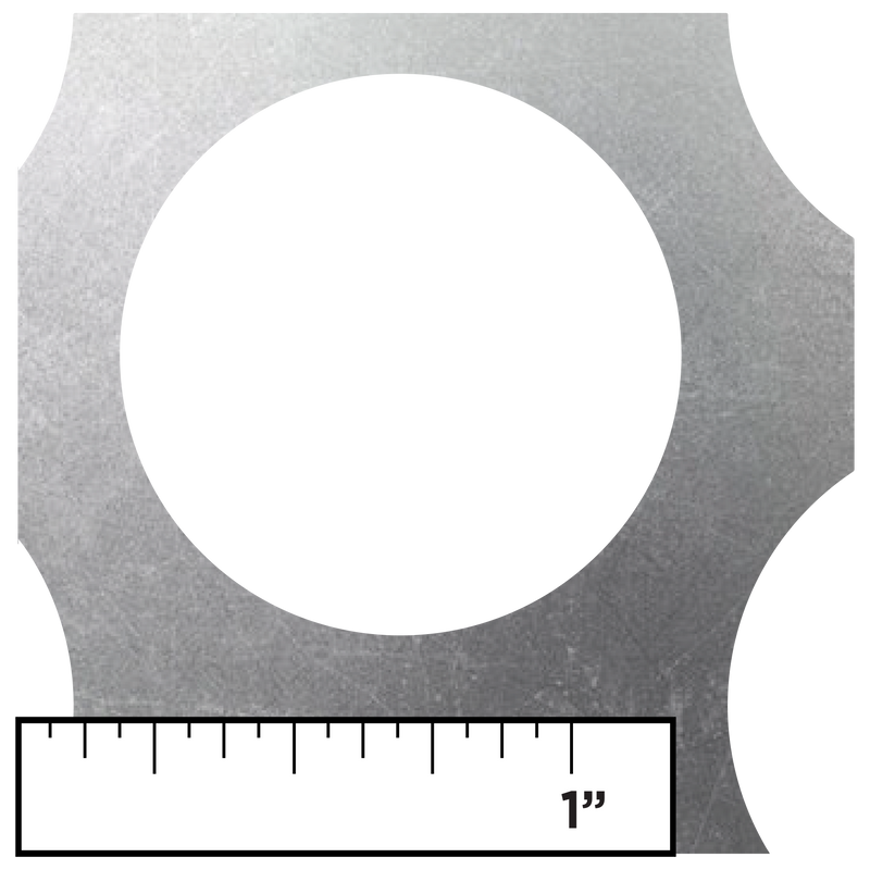 Black Steel Perforated Panel