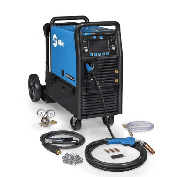 Millermatic® 255 MIG/Pulsed MIG Welder EZ-Latch™ Running Gear - Steel and Pipes Inc.