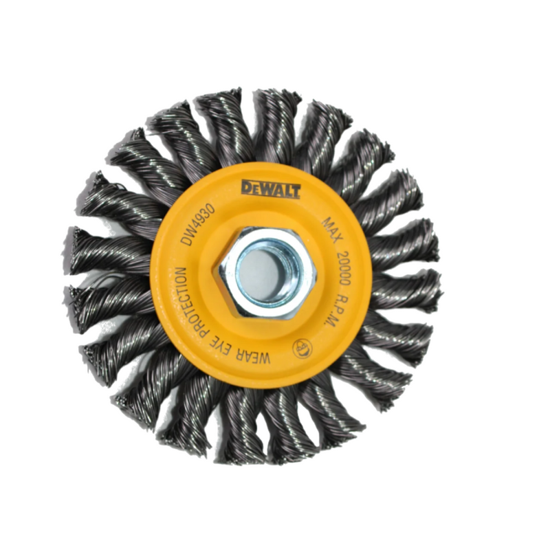 Dewalt Cable Twist Wire Wheel - Steel and Pipes Inc.