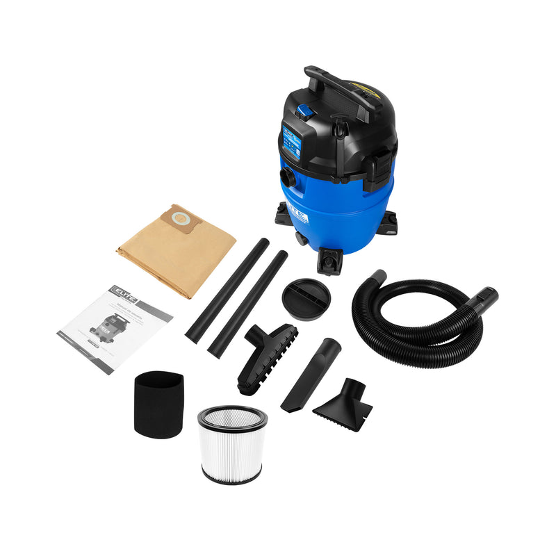 Elite Ultra Quiet Wet and Dry Vacuum Cleaner - Steel and Pipes Inc.