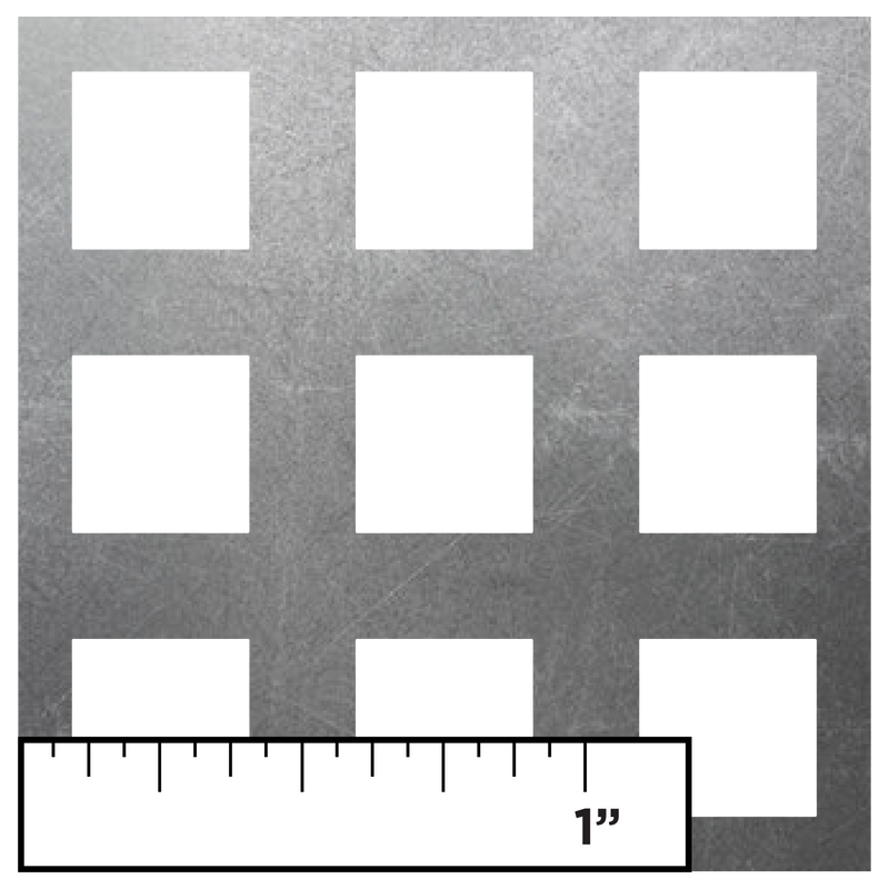Black Steel Perforated Panel