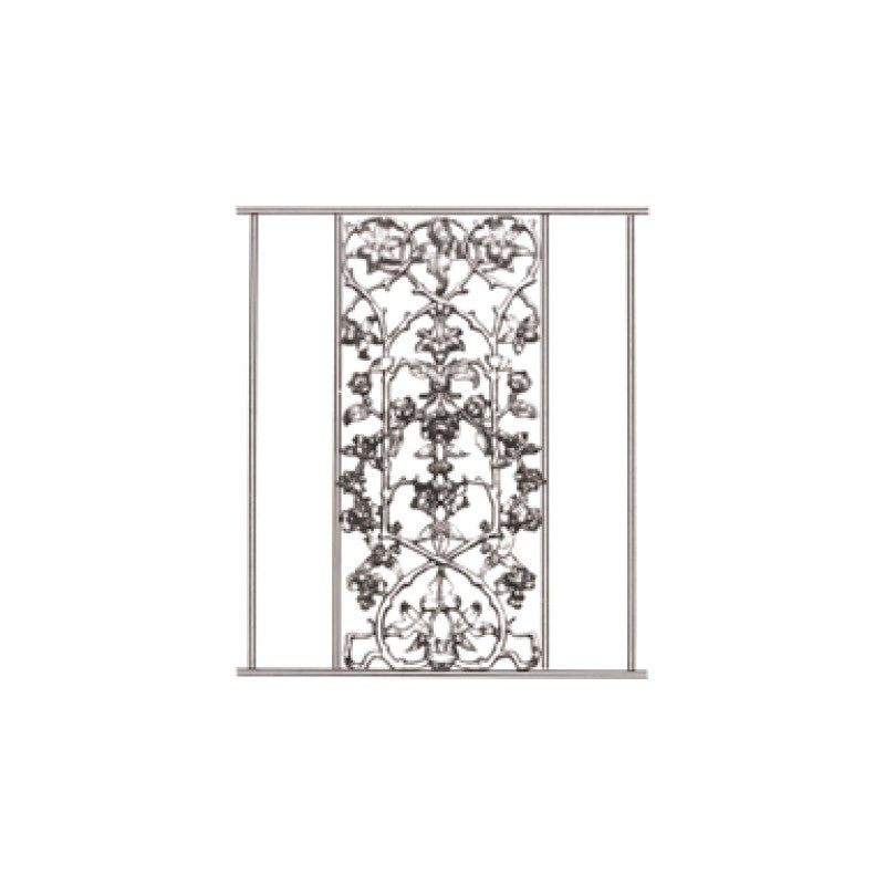 Cast Iron Floral Design 8.96C - Steel and Pipes Inc.