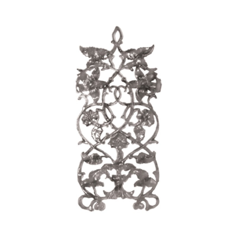 Cast Iron Floral Design 8.96 - Steel and Pipes Inc.