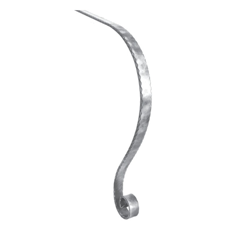 Forged Handrail Ends ART114/B/5 - Steel and Pipes Inc.