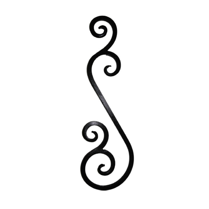 Forged Scroll Panel ARTGD00121 - Steel and Pipes Inc.
