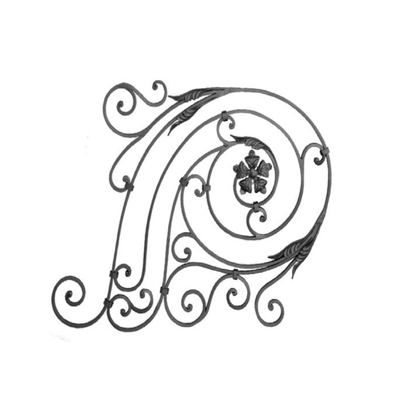 Forged Rossette ARTGD004 - Steel and Pipes Inc.