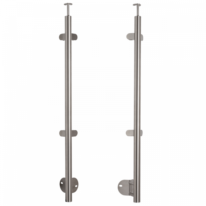 Inox® Balustrade Corner Post - Steel and Pipes Inc.