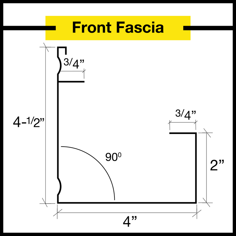 Roofing Front Fascia - Steel and Pipes Inc.