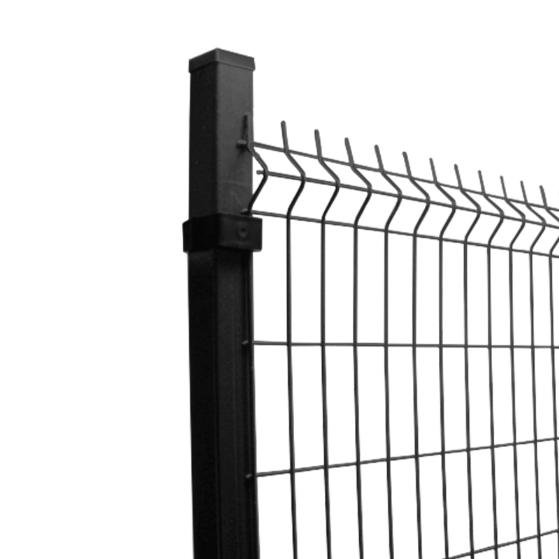 Durofence BLACK Fence Post - Steel and Pipes Inc.