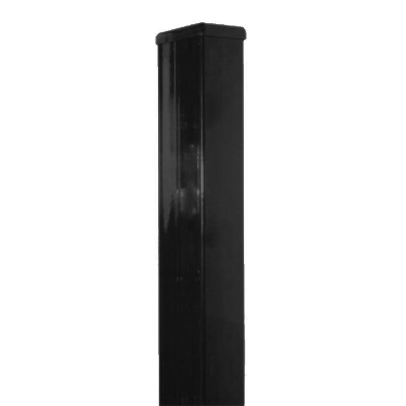 Durofence BLACK Fence Post - Steel and Pipes Inc.