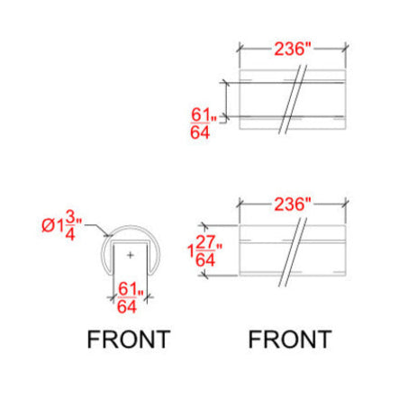 Inox Slotted Round Tube - Steel and Pipes Inc.