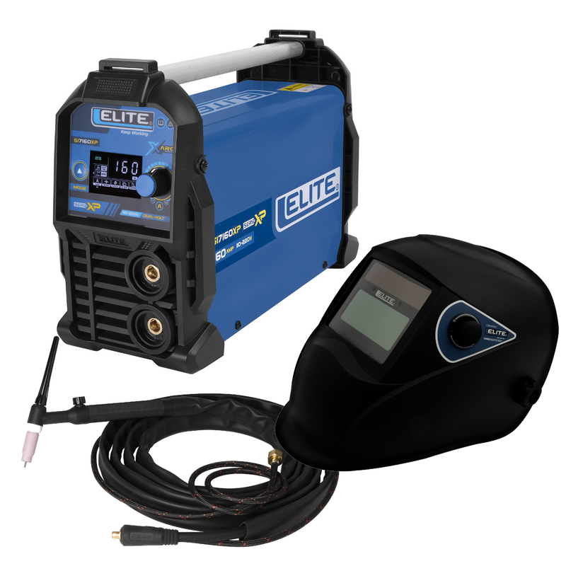Elite® Welder ARC 160XP Kit with Helmet & Torch - Steel and Pipes Inc.