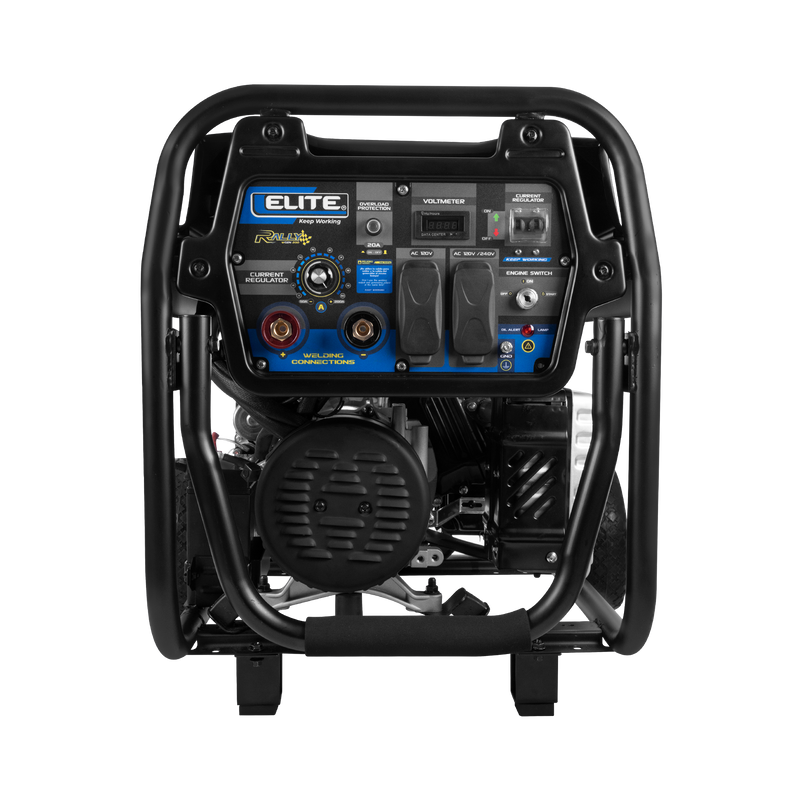 Elite Gasoline Welder Manual and Electric Start - Steel and Pipes Inc.