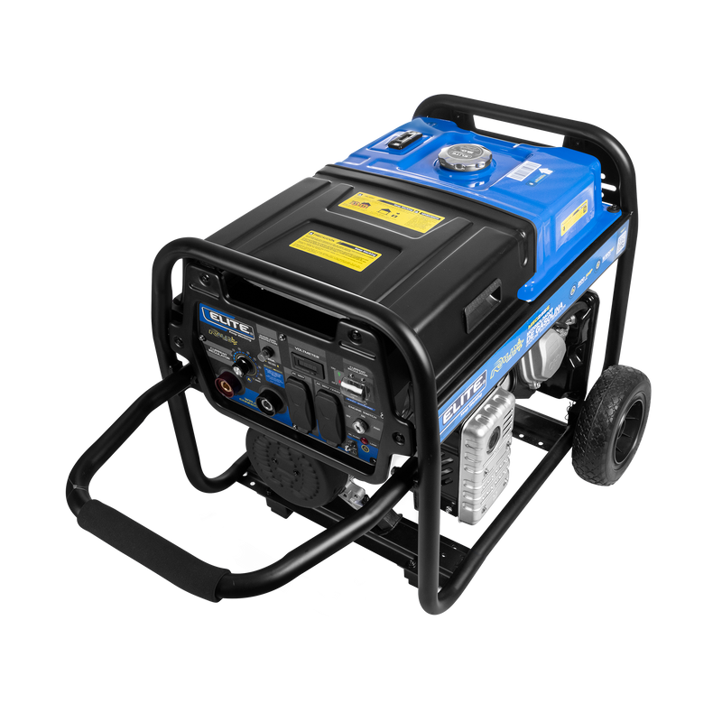 Elite Gasoline Welder Manual and Electric Start - Steel and Pipes Inc.