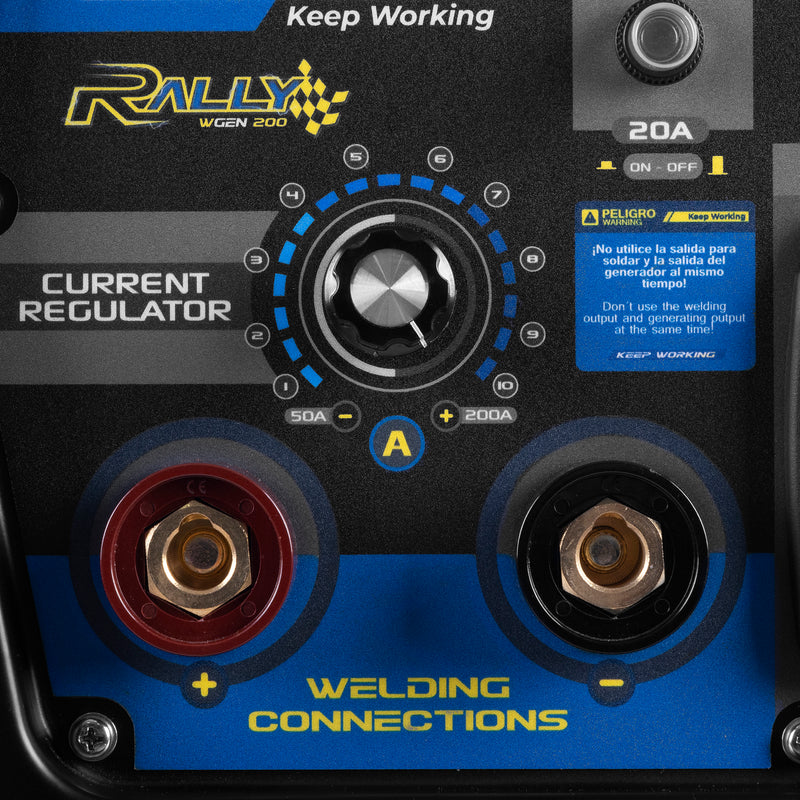 Elite Gasoline Welder Manual and Electric Start - Steel and Pipes Inc.