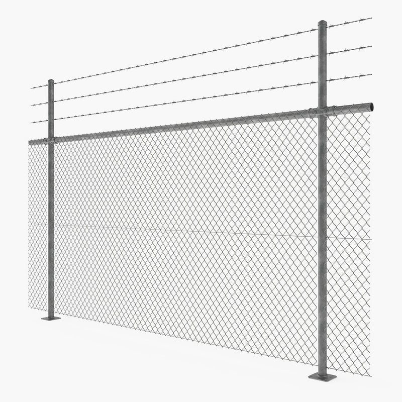 Galvanized Steel Chain Link Fence Roll - Steel and Pipes Inc.