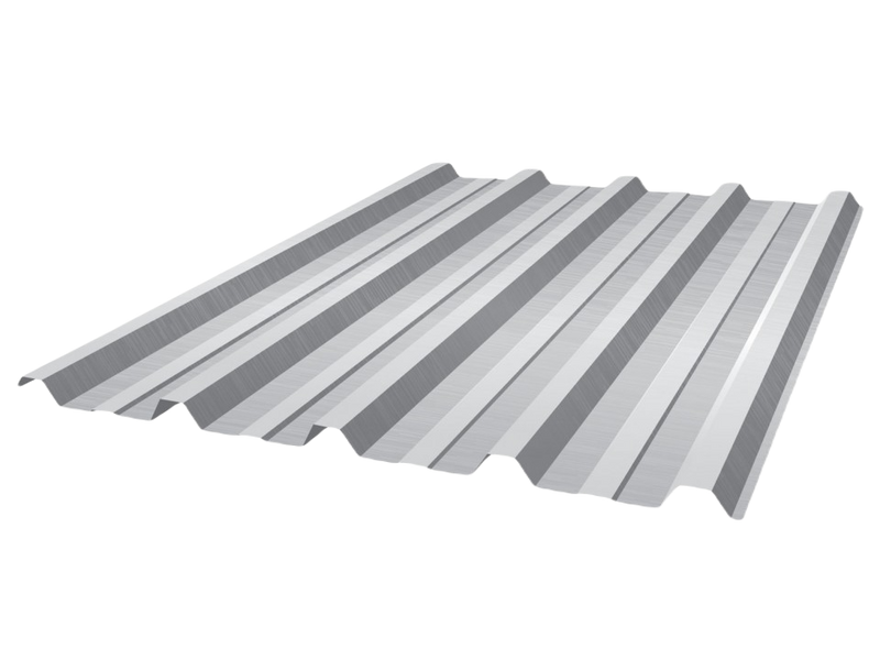 Galvanized Roofing Panel/ Metal Deck Type E 18' - Steel and Pipes Inc.