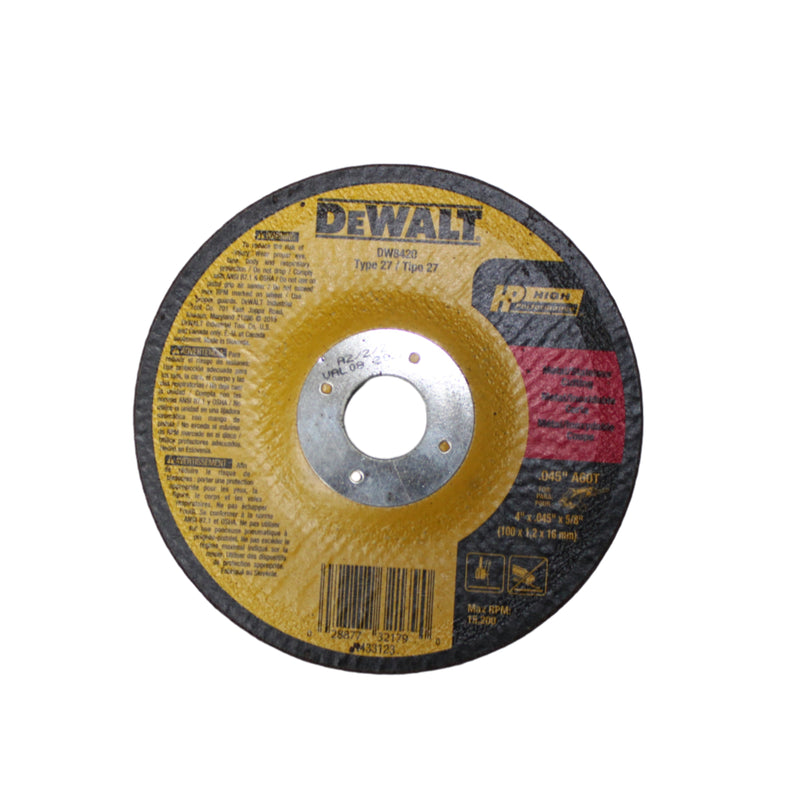 Dewalt Metal Grinding Disc - Steel and Pipes Inc.