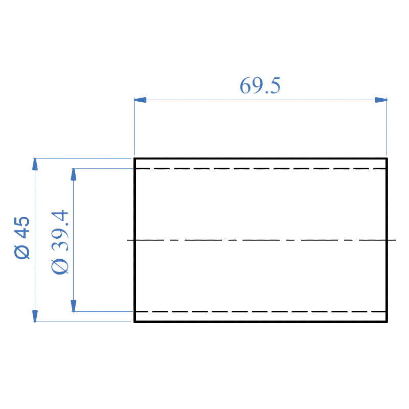 Inox® Wood Handrail Connector - Steel and Pipes Inc.