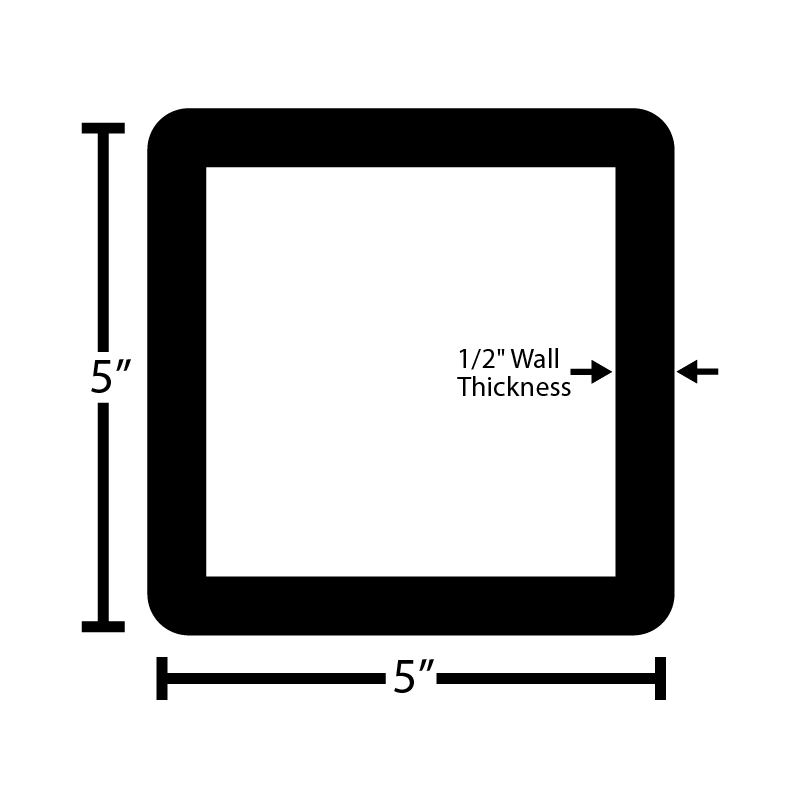 Black Steel Square Tube - Steel and Pipes Inc.