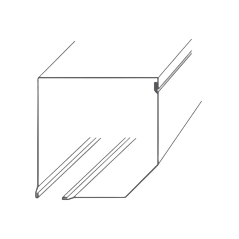45° Aluminum Shutter Box RV-150 - Steel and Pipes Inc.