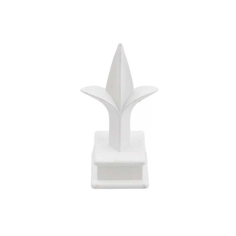 PVC Fleur De Lis Cap - Steel and Pipes Inc.