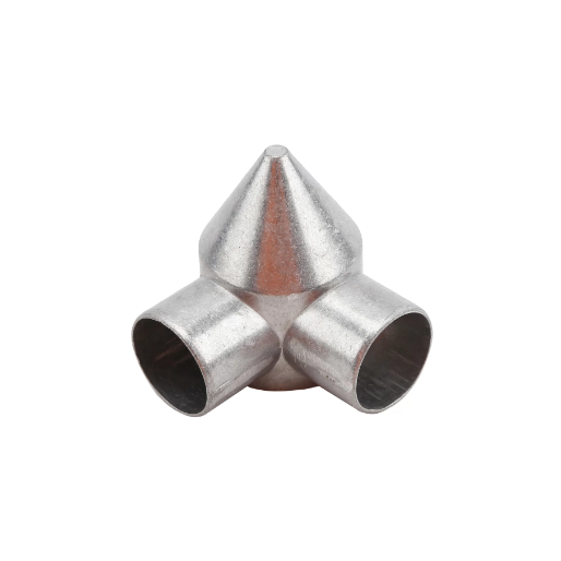 Aluminum 2-Way Cap - Steel and Pipes Inc.
