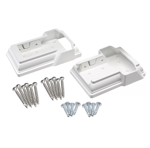 PVC Eclipse T-Rail Stair Bracket kit - Steel and Pipes Inc.