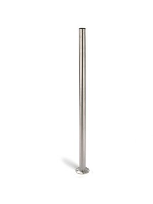 Inox® Newel Post With Flange - Steel and Pipes Inc.
