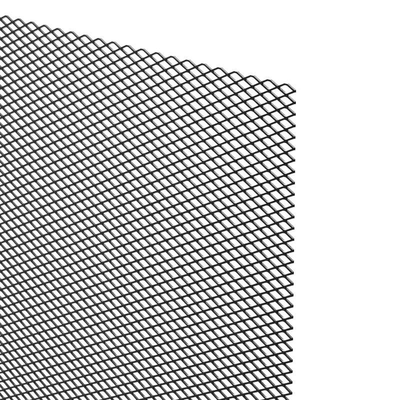 Black Steel Expanded Metal 11113 - Steel and Pipes Inc.