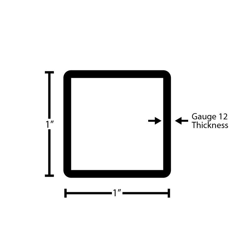 Galvanized Steel Squared Tube - Steel and Pipes Inc.