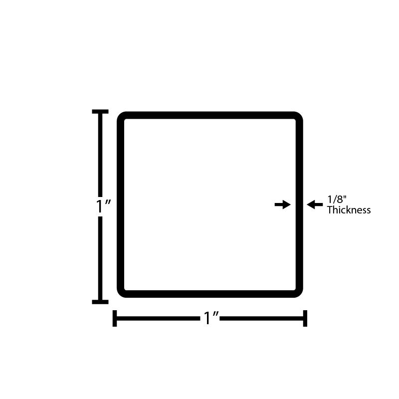 Galvanized Steel Squared Tube - Steel and Pipes Inc.