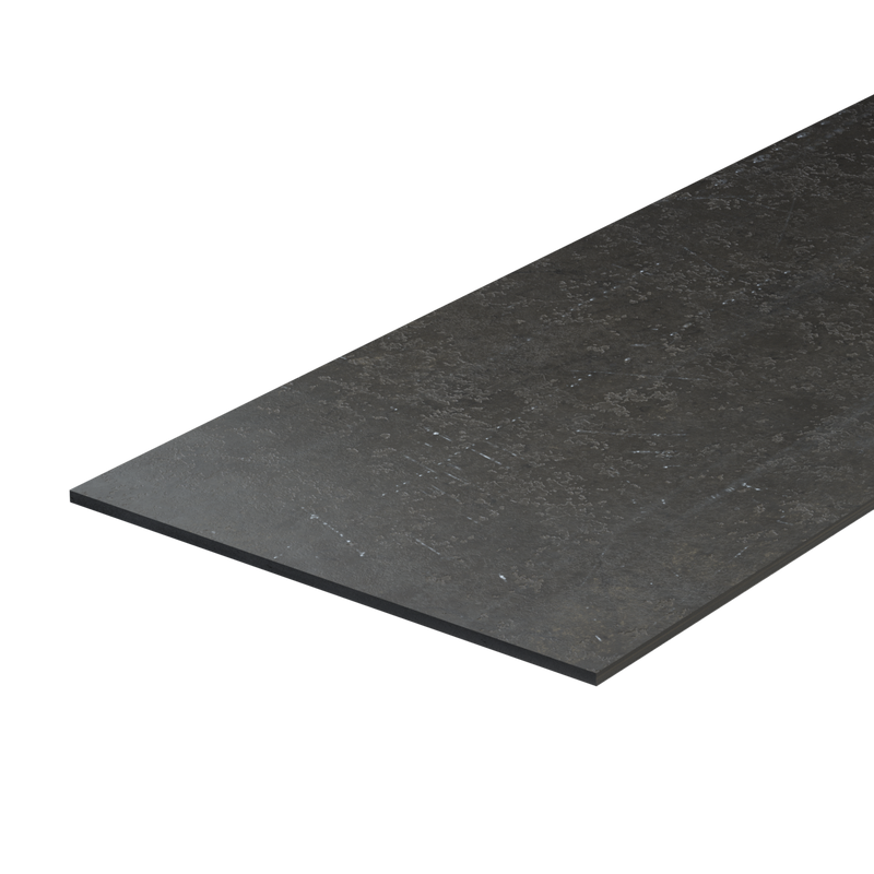 Black Steel Smooth Plate 1/2