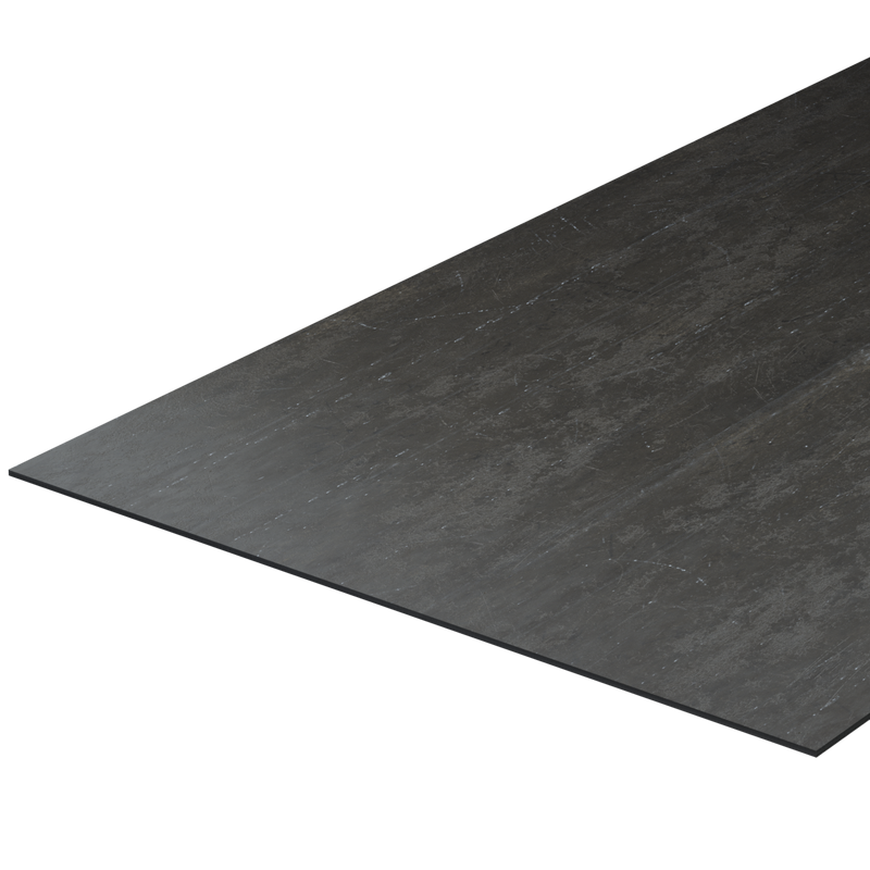 Black Steel Smooth Plate 1/4