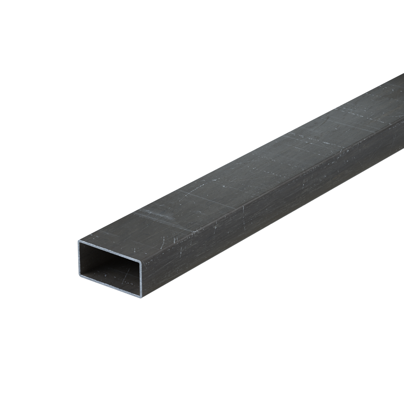 Steel Rectangular Tube – 2" X 4" X 0.250" Wall X 12' Long – Made In USA