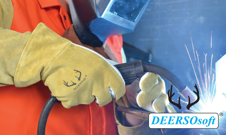 Weldas® Deerskin Grain Glove - Steel and Pipes Inc.