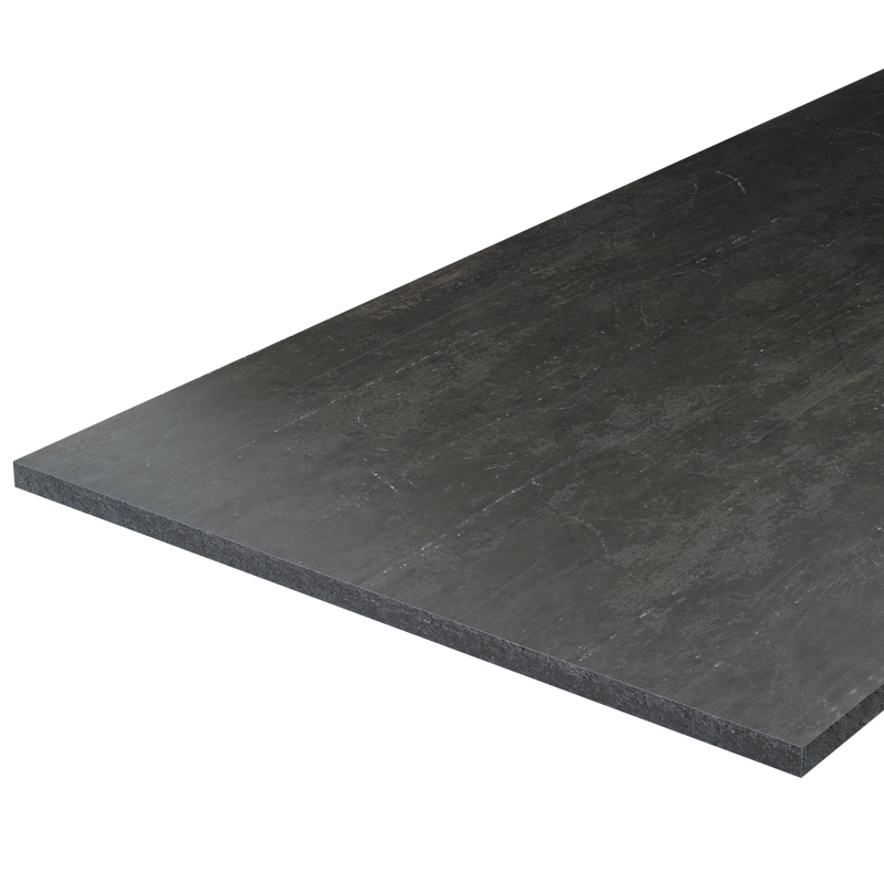 Black Steel Smooth Plate 1-1/2