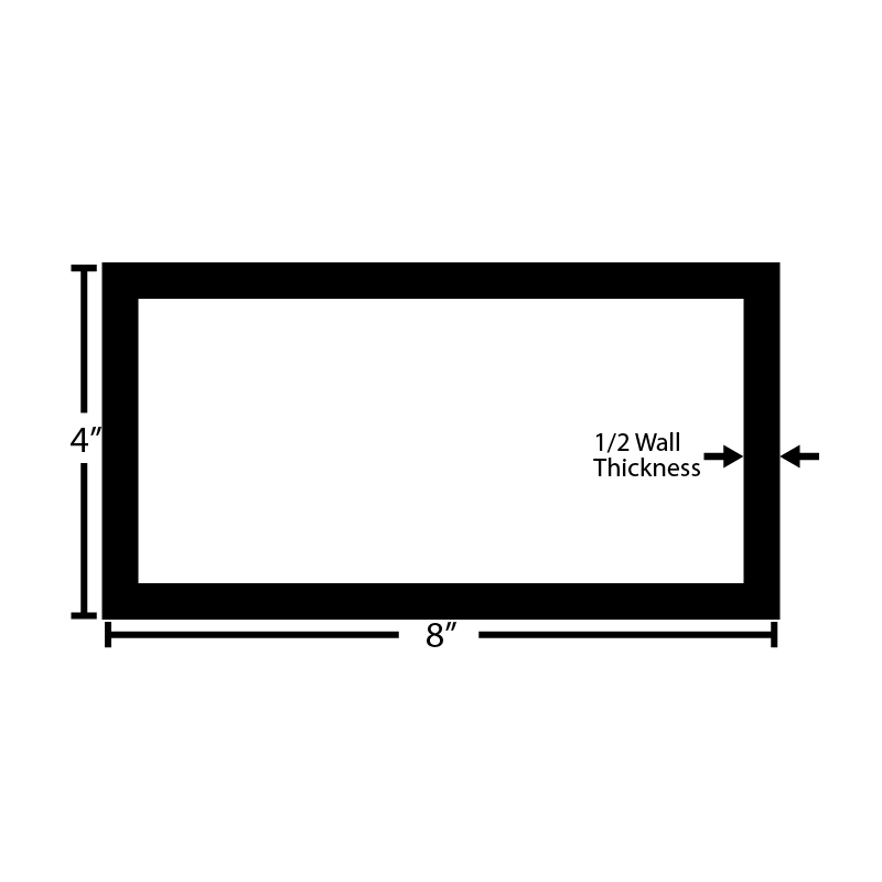 Black Steel Rectangular Tube - Steel and Pipes Inc.