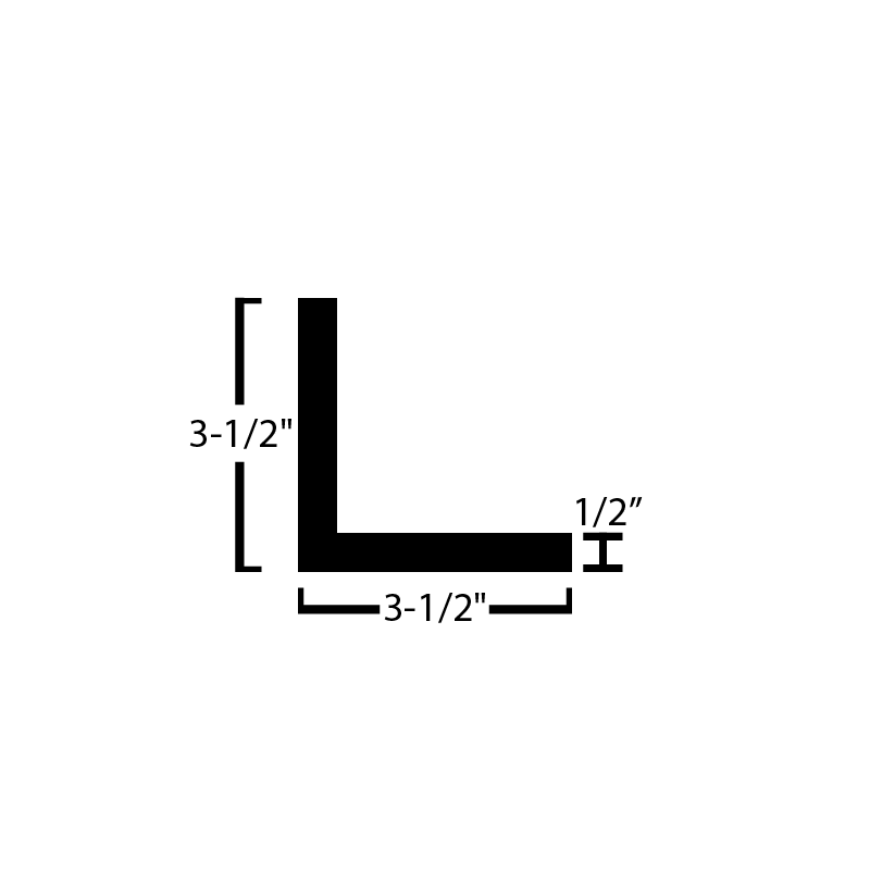 Black Steel Angle - Steel and Pipes Inc.