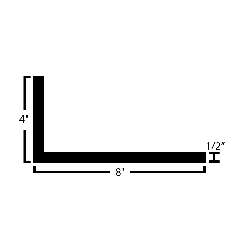 Black Steel Angle - Steel and Pipes Inc.