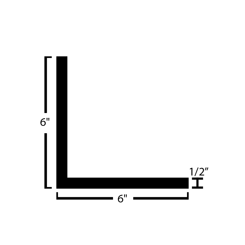 Black Steel Angle - Steel and Pipes Inc.