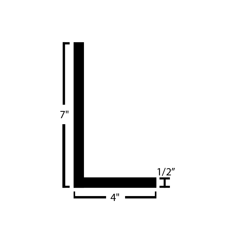 Black Steel Angle - Steel and Pipes Inc.