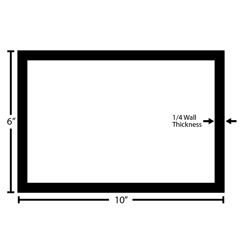 Black Steel Rectangular Tube - Steel and Pipes Inc.