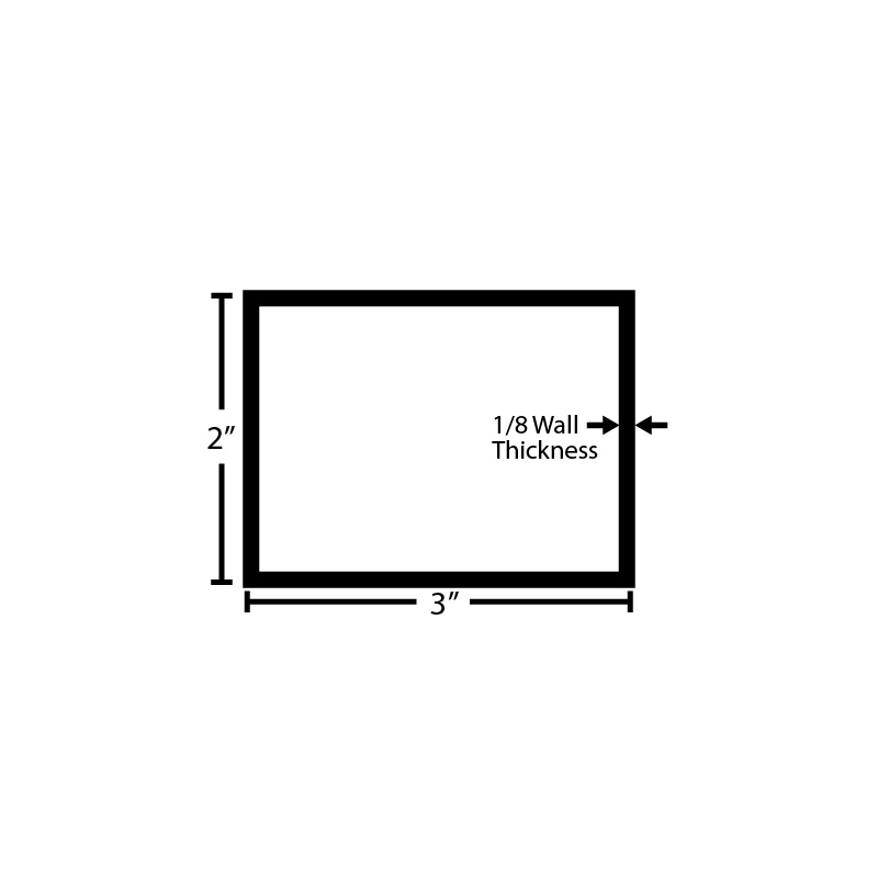 Galvanized Steel Rectangular Tube - Steel and Pipes Inc.