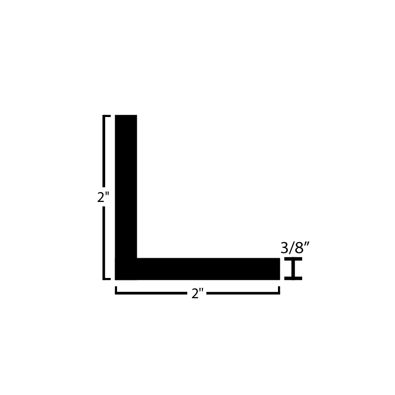 Black Steel Angle - Steel and Pipes Inc.