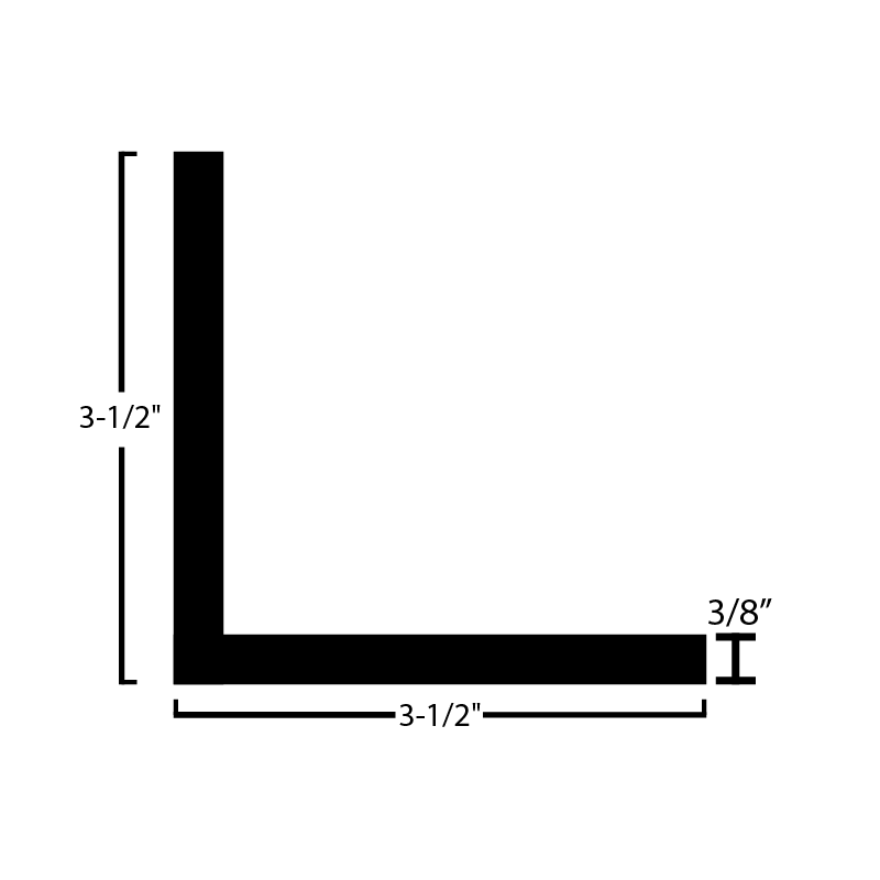 Black Steel Angle - Steel and Pipes Inc.