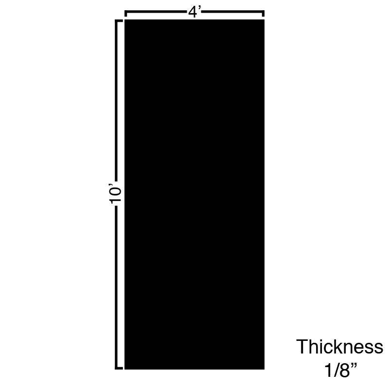 Aluminum Smooth Plate 1/8