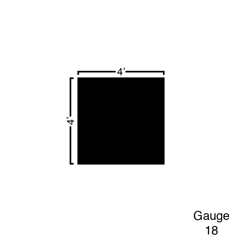 Electrogalvanized Steel Sheet Gauge 18 - Steel and Pipes Inc.