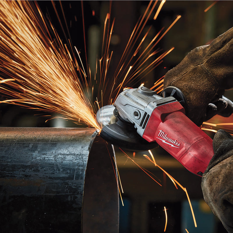 Milwaukee® 6141-31 Compact Angle Grinder - Steel and Pipes Inc.